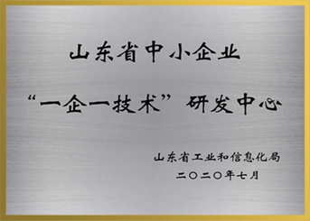 山东省“一企一手艺”研发中心