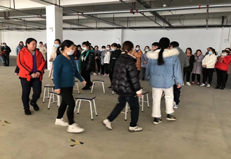 BG大游集团电子举行2022年第一季度员工运动